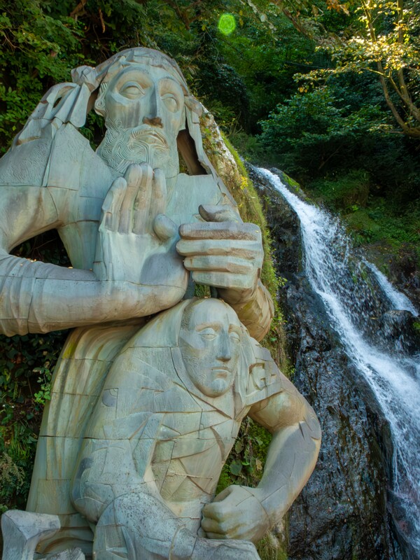 Andrew the Apostle Sculpture and Waterfall 2025-08-20 1-10