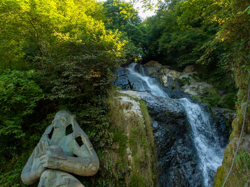 Andrew the Apostle Sculpture and Waterfall 2025-08-20 1-7