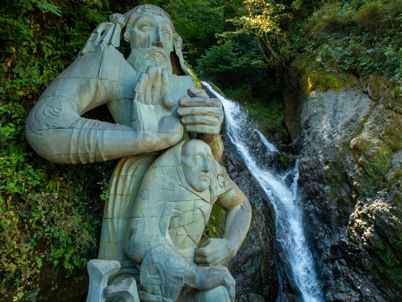 Andrew the Apostle Sculpture and Waterfall 2025-08-20 1-8