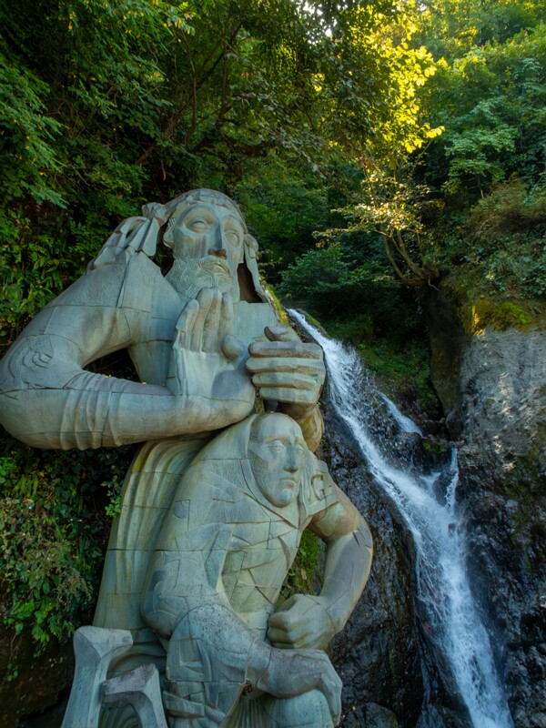 Andrew the Apostle Sculpture and Waterfall 2025-08-20 1-9